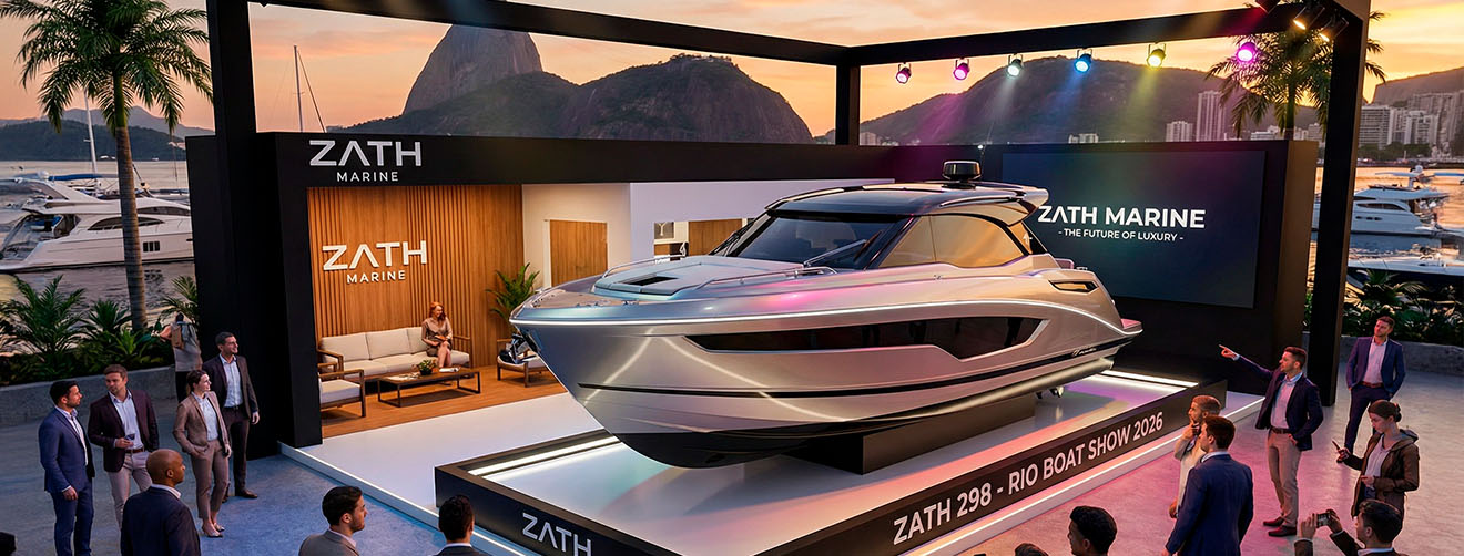 Zath Marine Brilha no Rio Boat Show 2026: Inovação e Exclusividade Redefinem o Mercado Náutico